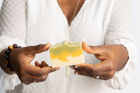 Oriana Showing Citrus Soap