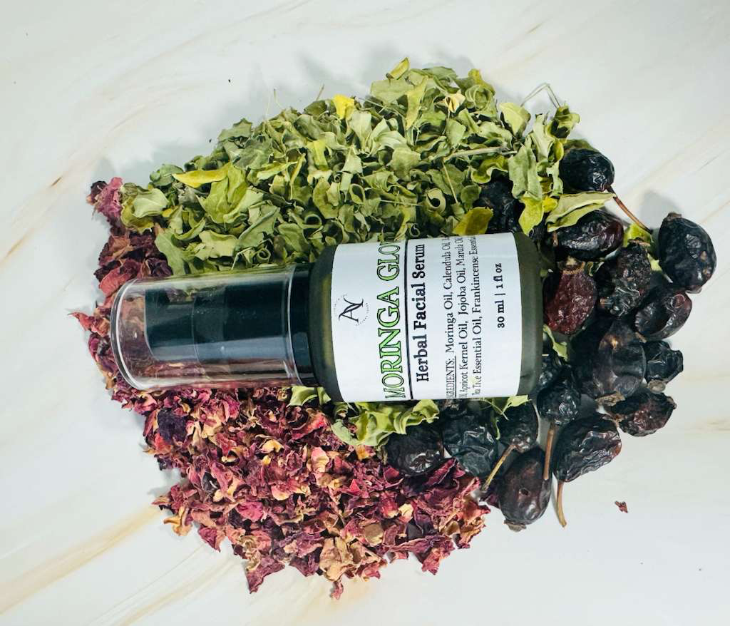 MORINGA GLOW Facial & Body Serum - 2oz